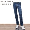 【preSALE!20%off】ヤコブコーエンJACOBCOHENデニムパンツメンズストレッチジーンズBARDバードモデルインディゴウォッシュスリムストレートハラコバックパッチヴィンテージ加工国内正規品でらでら公式ブランド