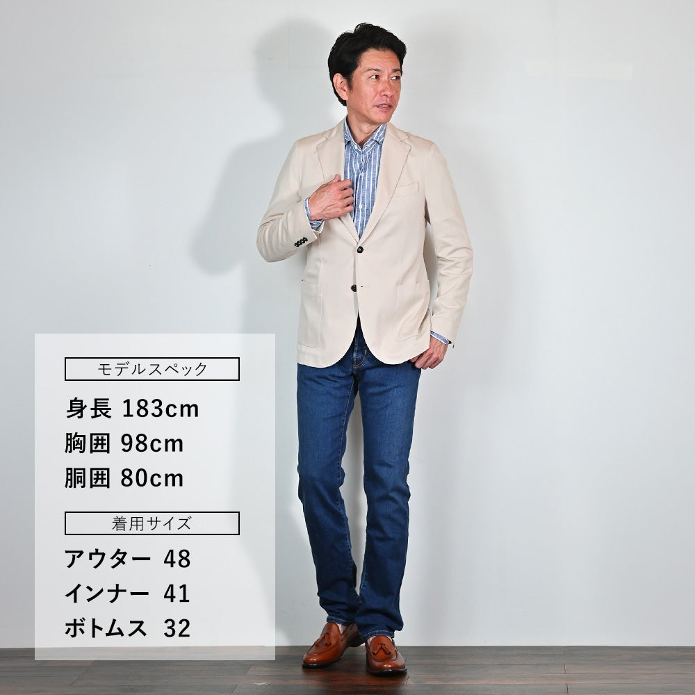 【preSALE!20%off】ヤコブコーエンJACOBCOHENデニムパンツメンズストレッチジーンズBARDバードモデルインディゴウォッシュスリムストレートハラコバックパッチヴィンテージ加工国内正規品でらでら公式ブランド