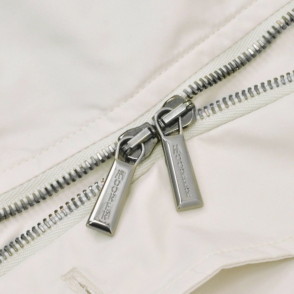 【ポイント8倍7/119:59まで】ムーレーMooRERボンバージャケットメンズMEZZANO-KMミリタリーブルゾンアイボリーフリント二重開閉春アウターレギュラーフィット国内正規品でらでら公式ブランド