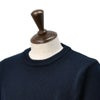 【preSALE!20%off】ザノーネZANONEクルーネックニットメンズGIROミドルゲージソフトコットンネイビー紺5ゲージニットウェア810104-ZN392国内正規品でらでら公式ブランド
