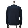 【preSALE!20%off】ザノーネZANONEクルーネックニットメンズGIROミドルゲージソフトコットンネイビー紺5ゲージニットウェア810104-ZN392国内正規品でらでら公式ブランド