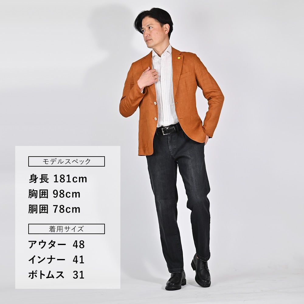 レッドカードトーキョーREDCARDTOKYOデニムスラックスメンズSlackスラック3者混生地ヴィンテージブラック1プリーツセンタークリーススリムテーパードストレッチジーンズ国内正規品でらでら公式ブランド