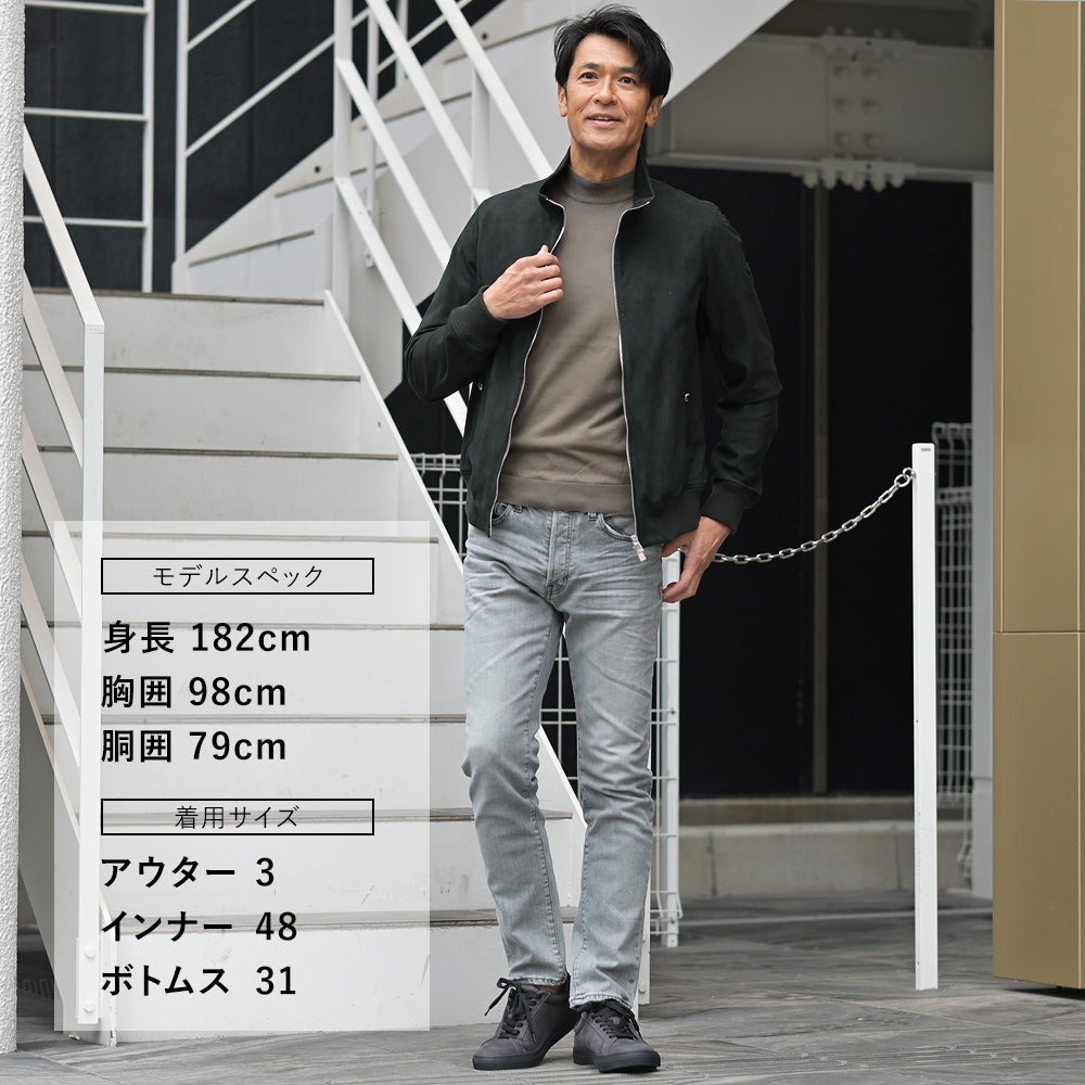 レッドカードトーキョーREDCARDTOKYOストレッチデニムメンズRhythmリズムヴィンテージライトグレースリムテーパードボタンフライジーンズ日本製国内正規品でらでら公式ブランド