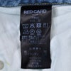レッドカードトーキョーREDCARDTOKYOストレッチデニムメンズRhythmStraightリズムストレートペイントデザインライトブルーヴィンテージジーンズ日本製国内正規品でらでら公式ブランド