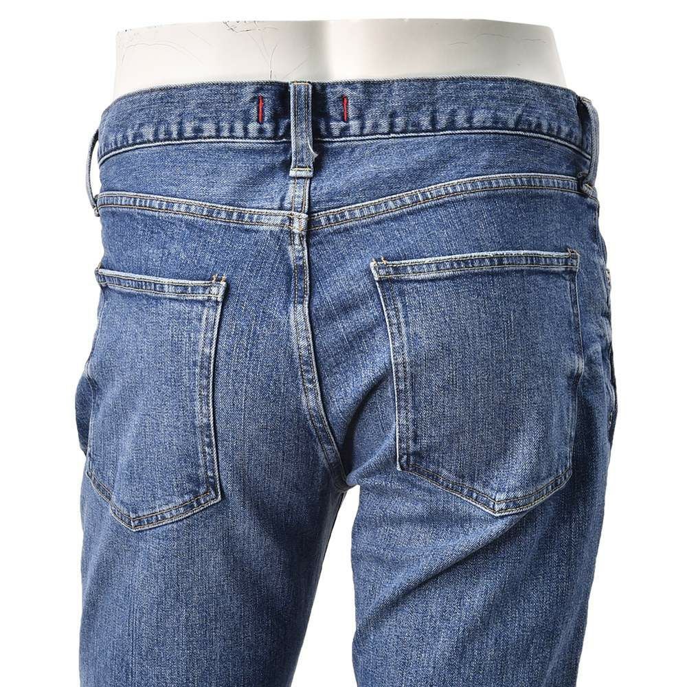 レッドカードトーキョーREDCARDTOKYOストレッチデニムメンズRhythmリズムブルーウォッシュスリムテーパードヴィンテージジーンズ日本製国内正規品でらでら公式ブランド