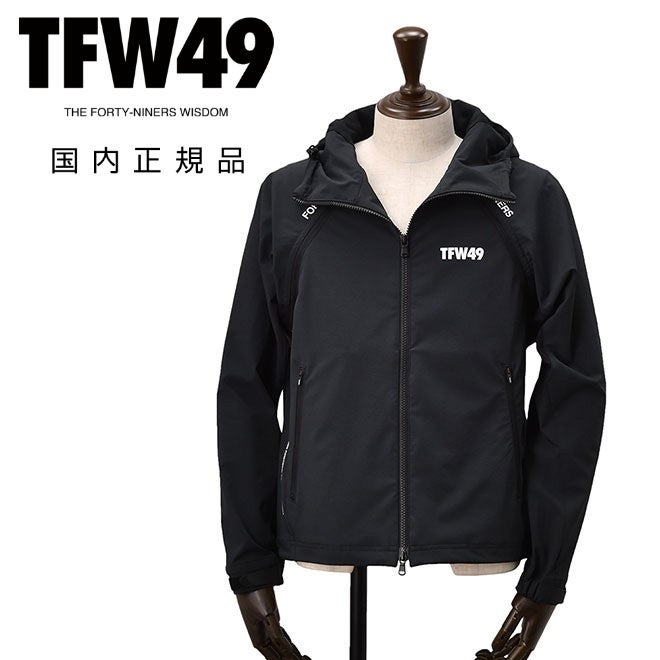 TFW49ティーエフダブリューフォーティーナイン2WAY仕様袖取り外し吸水速乾接触冷感UVカットストレッチ配色デザインブラック黒国内正規品でらでら公式ブランド