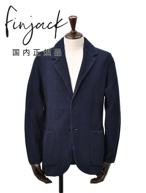 フィンジャック Finjack テーラードニットジャケット メンズ GIACCA 2