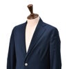 【preSALE!20%off】バルバBARBAカジュアルジャケットメンズシングル2つ釦EASY-J13者混サマーウールネイビー紺スリムフィットノッチドラペル軽量イタリア製国内正規品でらでら公式ブランド