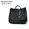 ダニエル&ボブDaniel&BobレザートートバッグメンズクロドーロCULODORORODISMOOTHローディスムースダニボブブラック黒2WAYトートパッチ釦ストラップ国内正規品でらでら公式ブランド