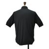 ジョンスメドレーJOHNSMEDLEYモックネックニットメンズ半袖ニットARBERシーアイランドコットン30ゲージブラック黒ハイゲージMODERNFIT国内正規品でらでら公式ブランド