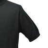 ジョンスメドレーJOHNSMEDLEYモックネックニットメンズ半袖ニットARBERシーアイランドコットン30ゲージブラック黒ハイゲージMODERNFIT国内正規品でらでら公式ブランド