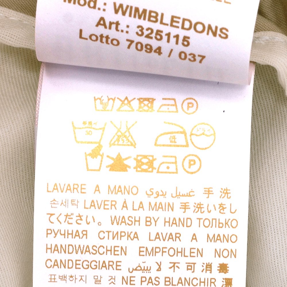 ブリリアBRIGLIA1949イージースラックスメンズWIMBLEDONSウィンブルドンベージュゴムウエスト&ドローコードコットンワンプリーツライトオンス国内正規品でらでら公式ブランド