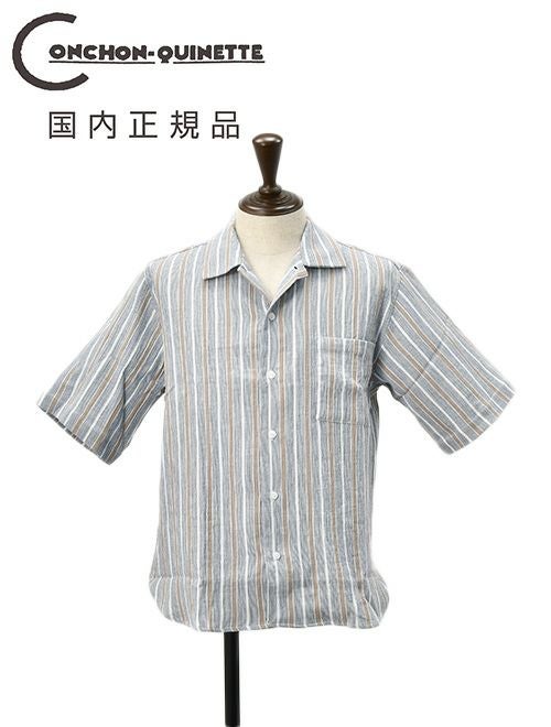 コンション キネット CONCHON QUINETTE 長袖シャツ メンズ CHEMISE