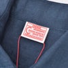 コンションキネットCONCHONQUINETTEリネンシャツメンズ麻シャツLACHEMISEFRONCEセミワイドカラーネイビー紺リネン100％フランス製国内正規品でらでら公式ブランド
