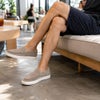 ペリーコサニーPELLICOSUNNYスリッポンメンズモカシン型シューズスエードレザーライトグレーBARTEXバーテックスM0052.0cmソール国内正規品でらでら公式ブランド