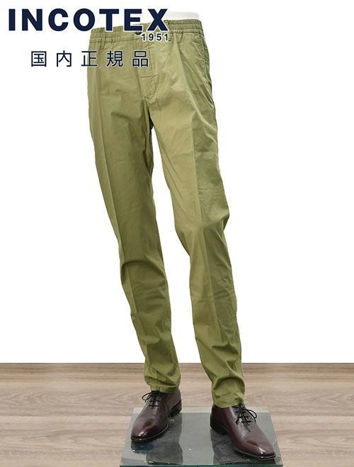 インコテックス INCOTEX SLACKS コットンパンツ メンズ 100番 ツイル