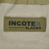 【preSALE!20%off】インコテックススラックスINCOTEXSLACKSイージーパンツメンズ11SA66コットンポプリン生地オリーブゴムウエスト&ドローコードスリムテーパードフィット国内正規品でらでら公式ブランド