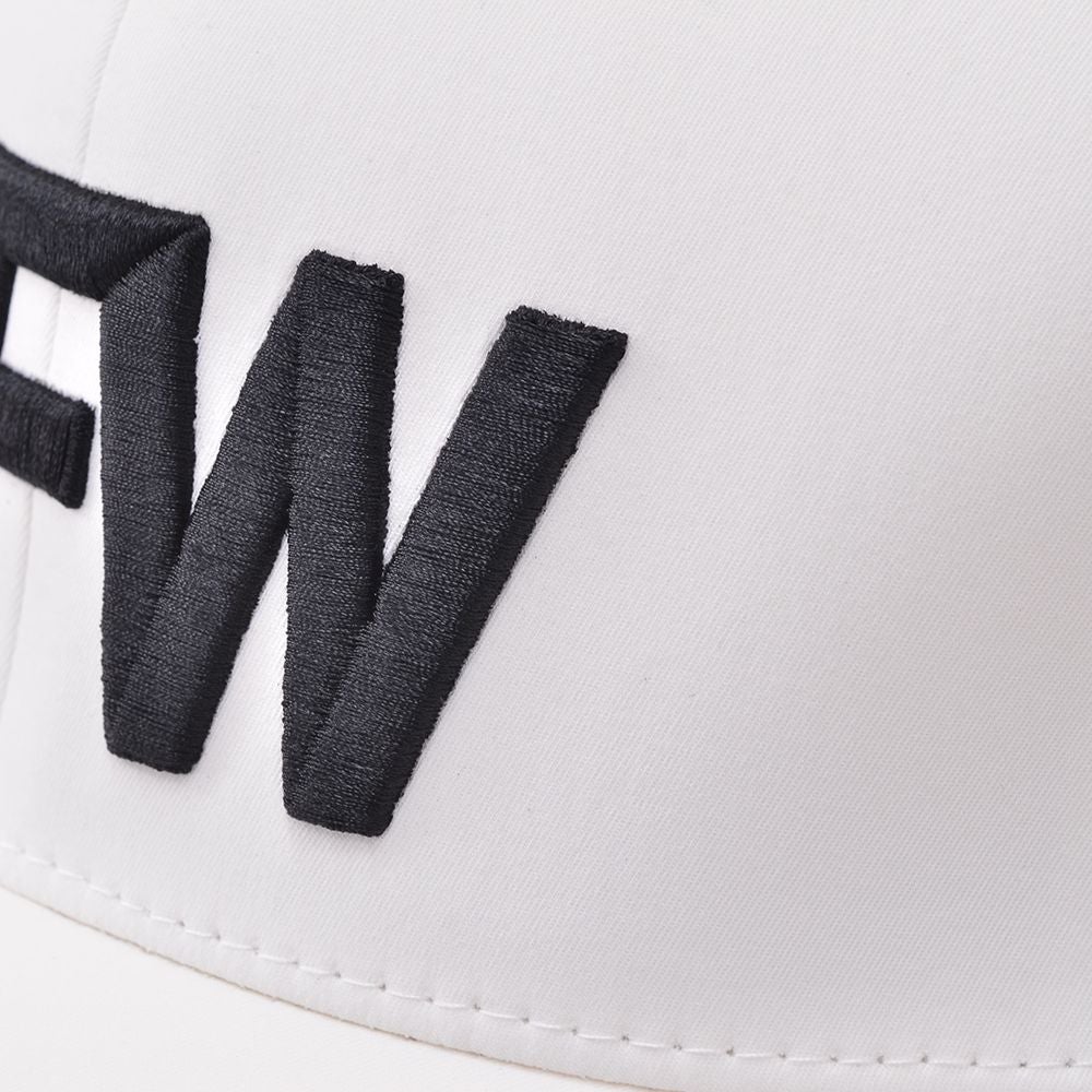 TFW49ティーエフダブリューフォーティーナインベースボールキャップメンズテクニカル帽子6パネル刺繍ロゴベルクロアジャスター調節ポリエステルホワイト白ゴルフ国内正規品でらでら公式ブランド