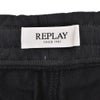 リプレイREPLAYイージーショーツメンズM9032ハーフパンツブラック黒コットンスウェットレギュラーシルエット国内正規品でらでら公式ブランド