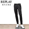 リプレイREPLAYチノパンツメンズBENNIベニーモデルX-L.I.T.E.+シリーズコットンストレッチブラック黒レギュラーテーパードシルエットライトオンス軽量国内正規品でらでら公式ブランド