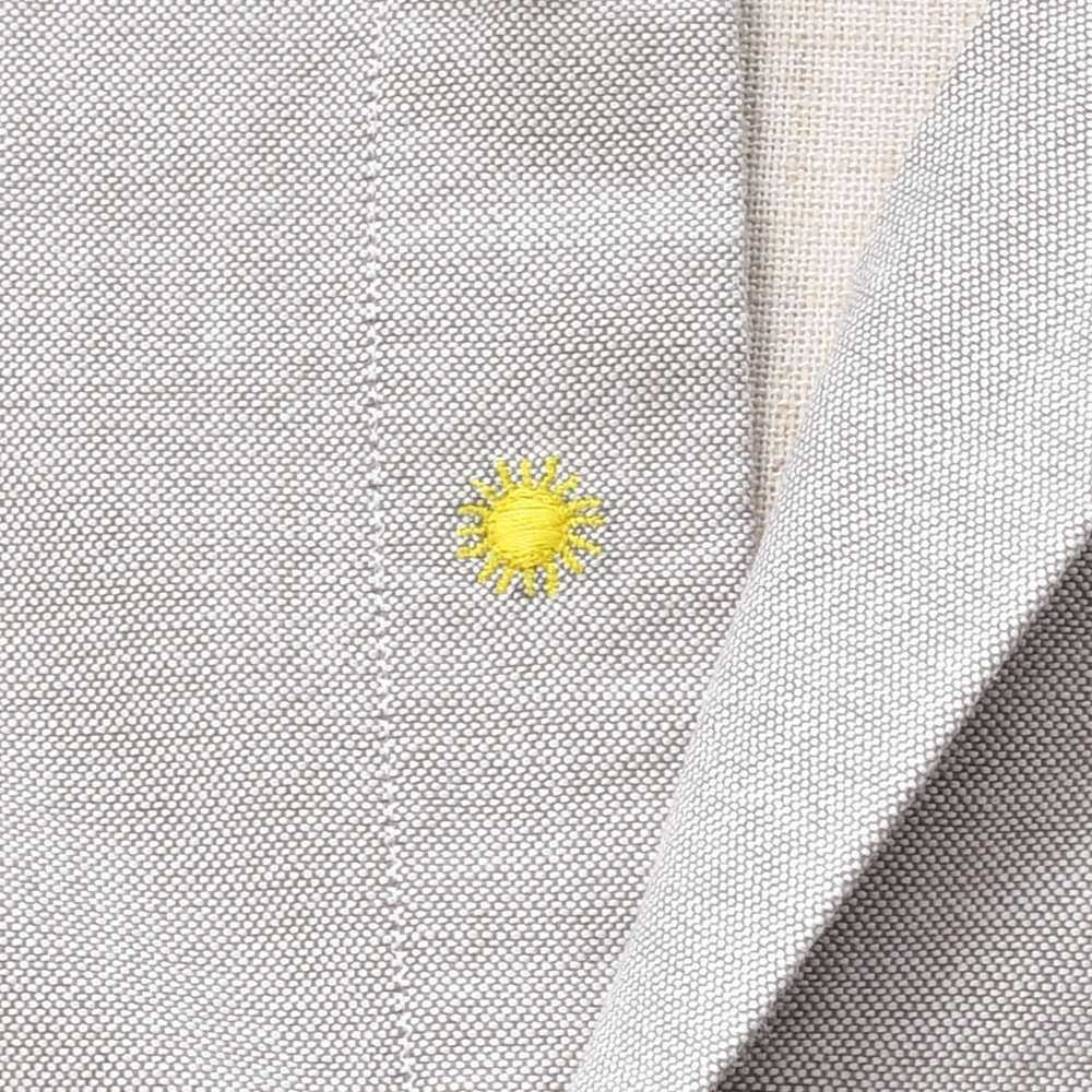 ジャンネットGIANNETTO長袖カジュアルシャツメンズロイヤルオックスフォード生地ヴィンチフィットVINCIFITグレーホリゾンタル襟コットン100％イタリア製国内正規品でらでら公式ブランド