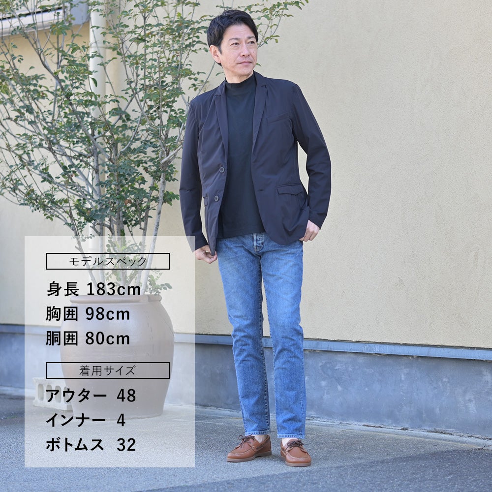 【preSALE!20%off】ヘルノHERNOナイロンジャケットメンズ2つ釦シングル撥水FUNCTIONALWARDROBEブラック黒超軽量ストレッチナイロンGA000179U国内正規品でらでら公式ブランド