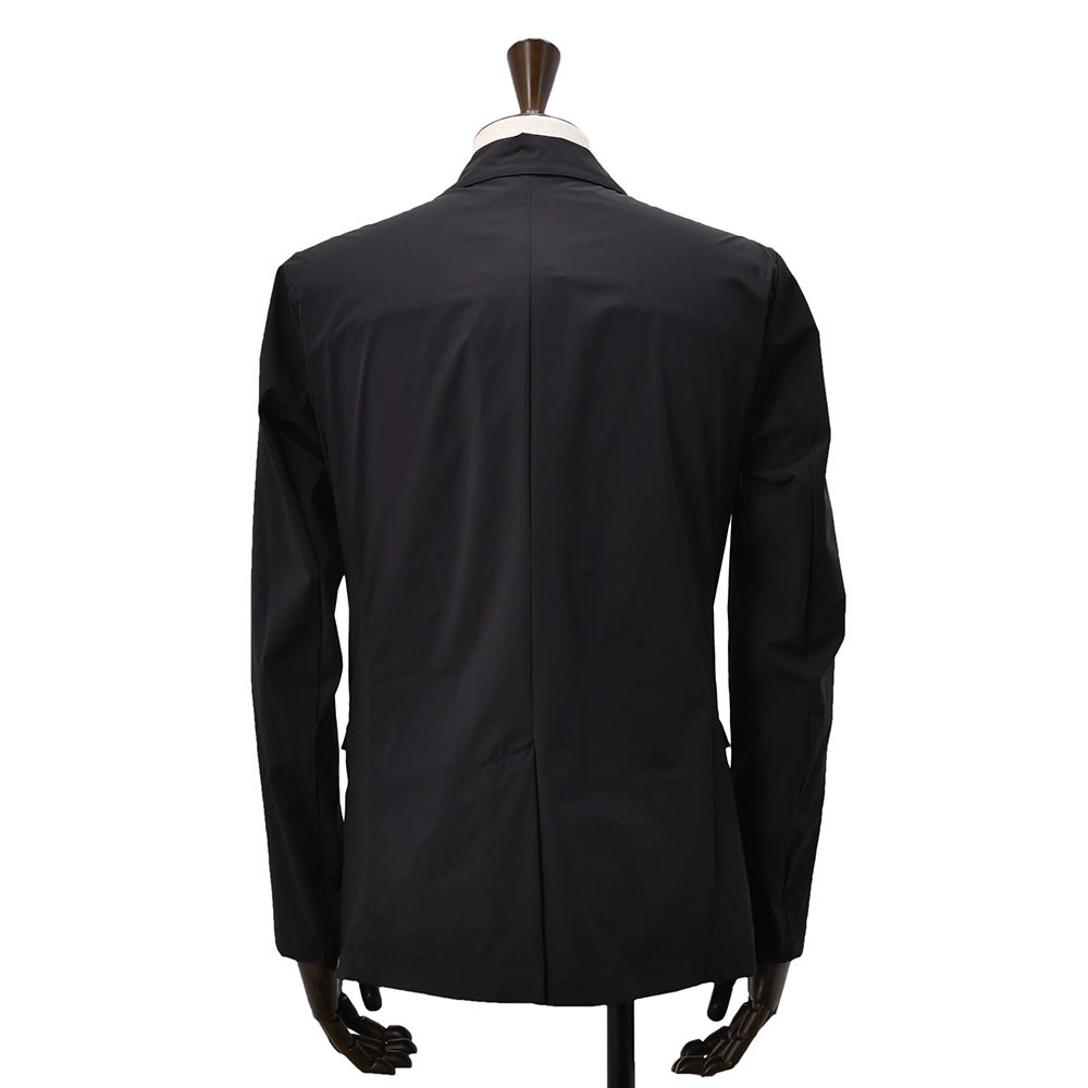【preSALE!20%off】ヘルノHERNOナイロンジャケットメンズ2つ釦シングル撥水FUNCTIONALWARDROBEブラック黒超軽量ストレッチナイロンGA000179U国内正規品でらでら公式ブランド