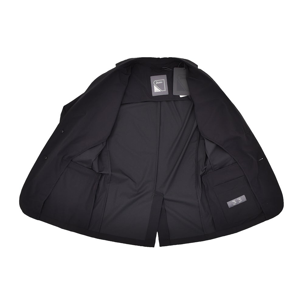 【preSALE!20%off】ヘルノHERNOナイロンジャケットメンズ2つ釦シングル撥水FUNCTIONALWARDROBEブラック黒超軽量ストレッチナイロンGA000179U国内正規品でらでら公式ブランド