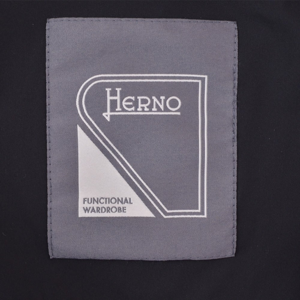 【preSALE!20%off】ヘルノHERNOナイロンジャケットメンズ2つ釦シングル撥水FUNCTIONALWARDROBEブラック黒超軽量ストレッチナイロンGA000179U国内正規品でらでら公式ブランド