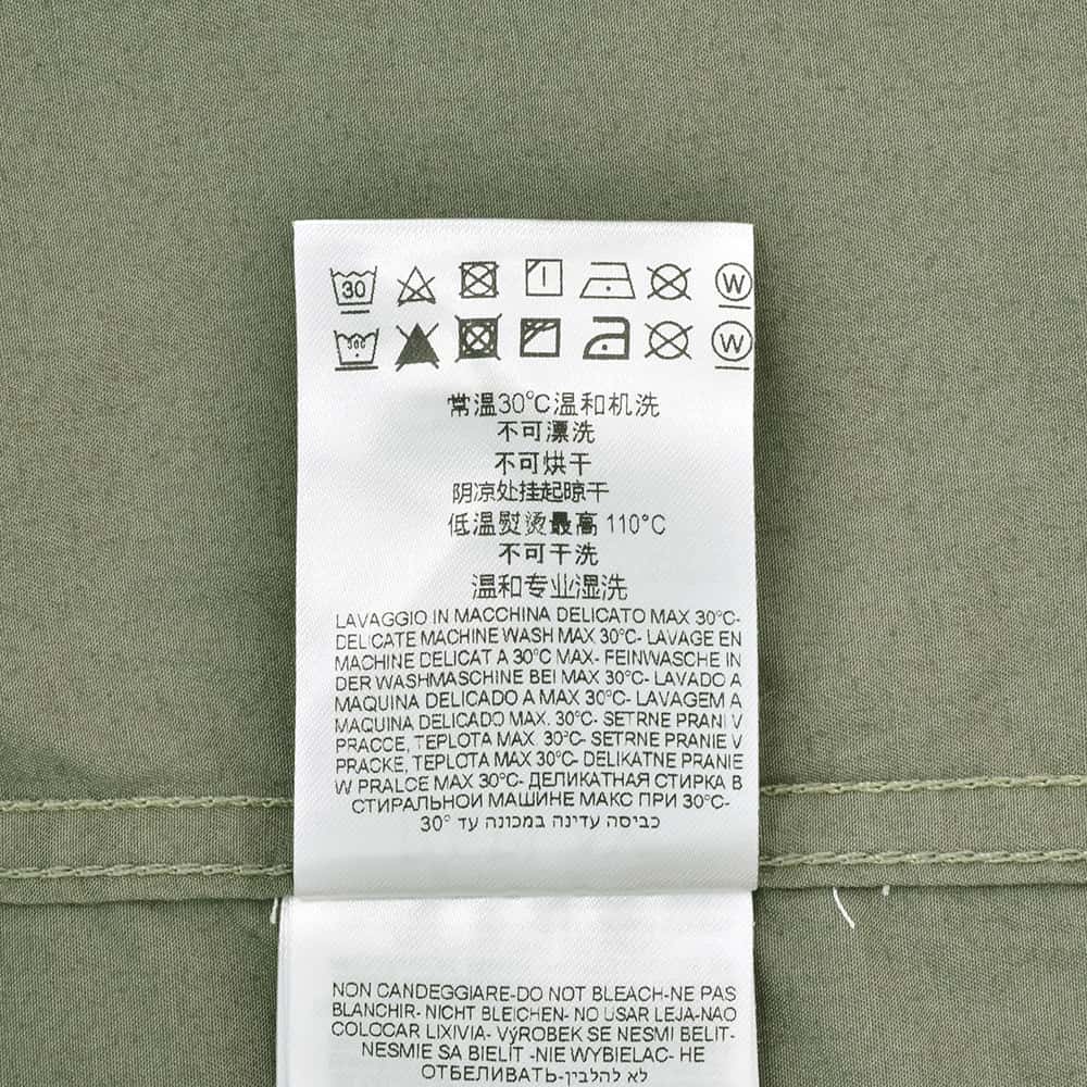 リプレイREPLAYサファリシャツメンズM4116半袖シャツオリーブグレーコットンポリオープンカラーシャツボックスシルエット国内正規品でらでら公式ブランド