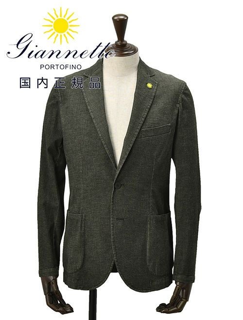 ジャンネット GIANNETTO シャツジャケット メンズ CORALLO コラッロ