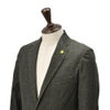 【preSALE!20%off】ジャンネットGIANNETTOシャツジャケットメンズ薄手シャンブレー生地CORALLOコラッロシリーズシングル2つ釦コットンストレッチブラックウォッシュラペルピン背抜き仕様イタリア製国内正規品でらでら公式ブランド