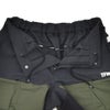 TFW49ティーエフダブリューフォーティーナインカーゴショーツメンズ半袖切り替えデザインブラック×カーキポリエステル吸水速乾接触冷感UVカット国内正規品でらでら公式ブランド