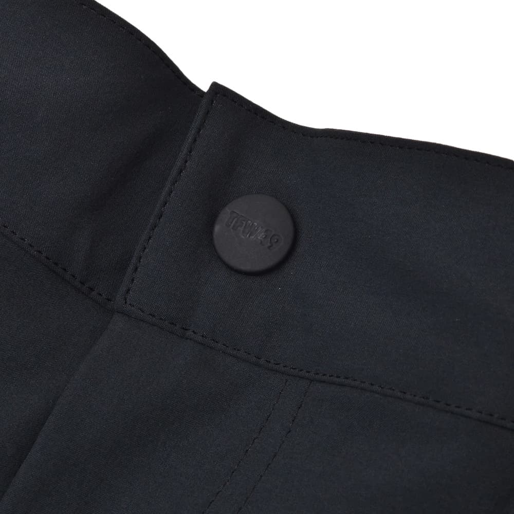 TFW49ティーエフダブリューフォーティーナインカーゴショーツメンズ半袖切り替えデザインブラック×カーキポリエステル吸水速乾接触冷感UVカット国内正規品でらでら公式ブランド