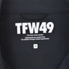 TFW49ティーエフダブリューフォーティーナインコーチシャツメンズ半袖切り替えデザインブラック×カーキポリエステル吸水速乾接触冷感UVカット国内正規品でらでら公式ブランド