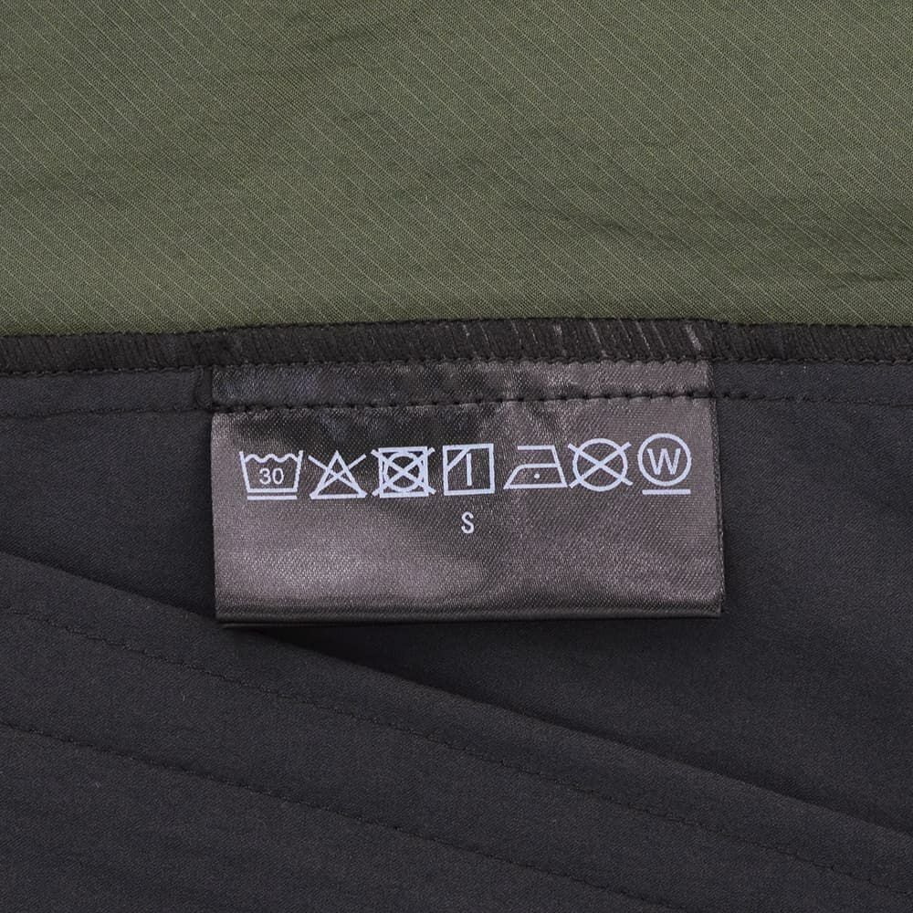 TFW49ティーエフダブリューフォーティーナインコーチシャツメンズ半袖切り替えデザインブラック×カーキポリエステル吸水速乾接触冷感UVカット国内正規品でらでら公式ブランド