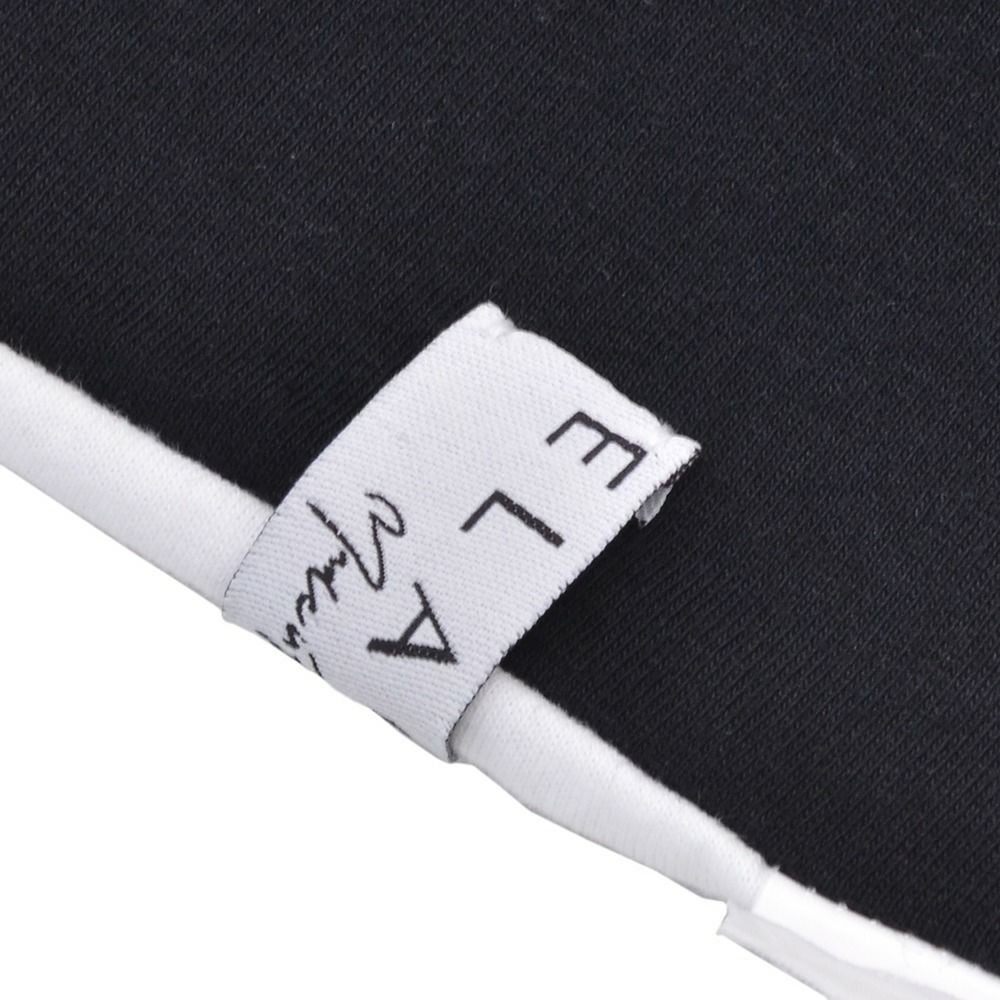 エラシオELACIOリバーシブルTシャツメンズ半袖クルーネックカットソーコットンスムースジャージーブラック×ホワイト黒×白無地デザインレギュラーシルエット国内正規品でらでら公式ブランド