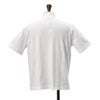 エラシオELACIOモックネック半袖Tシャツメンズショートスリーブカットソーコットンスムースジャージーホワイト白無地デザインレギュラーシルエット国内正規品でらでら公式ブランド