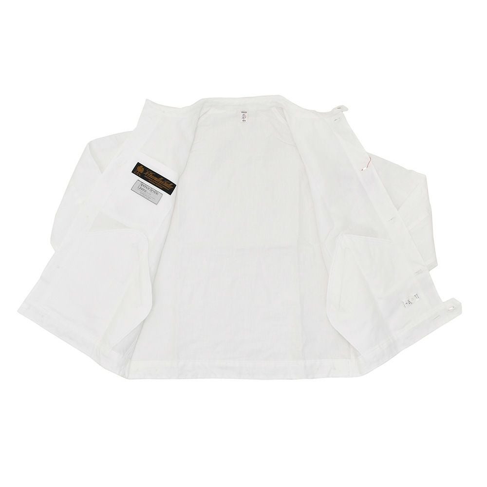 【ポイント8倍7/119:59まで】ルトラヴァイユールガリスLETRAVAILLEURGALLICEワークジャケットメンズサマーブルゾンアイリッシュリネンホワイト白ラグランスリーブ裾アジャスターリラックスフィット国内正規品でらでら公式ブランド