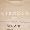 【preSALE!20%off】チルコロCIRCOLO1901カジュアルジャケットメンズシングル2Bコットンストレッチ鹿の子ジャージーベージュ背抜き裏地スリムフィット国内正規品でらでら公式ブランド