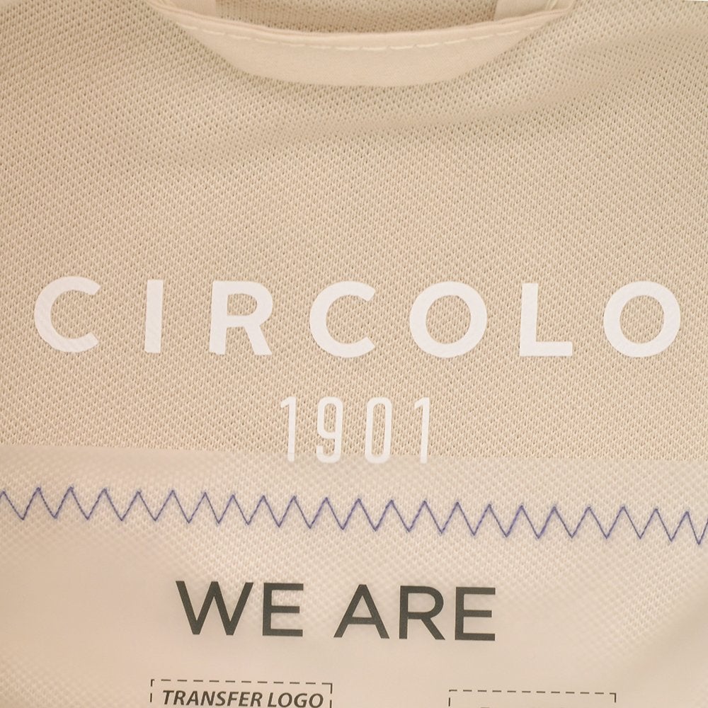 【preSALE!20%off】チルコロCIRCOLO1901カジュアルジャケットメンズシングル2Bコットンストレッチ鹿の子ジャージーベージュ背抜き裏地スリムフィット国内正規品でらでら公式ブランド