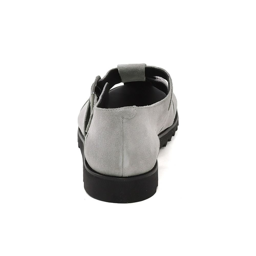 パラブーツPARABOOTグルカサンダルメンズPACIFICパシフィックライトグレーベロアスエードSPORTソールグラディエーター編み込みストラップ調節国内正規品でらでら公式ブランド