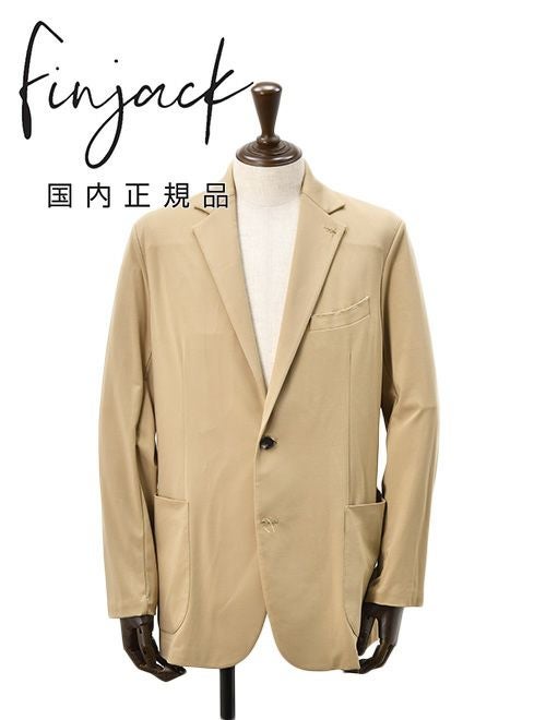 Finjack / コットン ニット ジャケット Finjack（フィンジャック）コットンニット テーラードジャケット