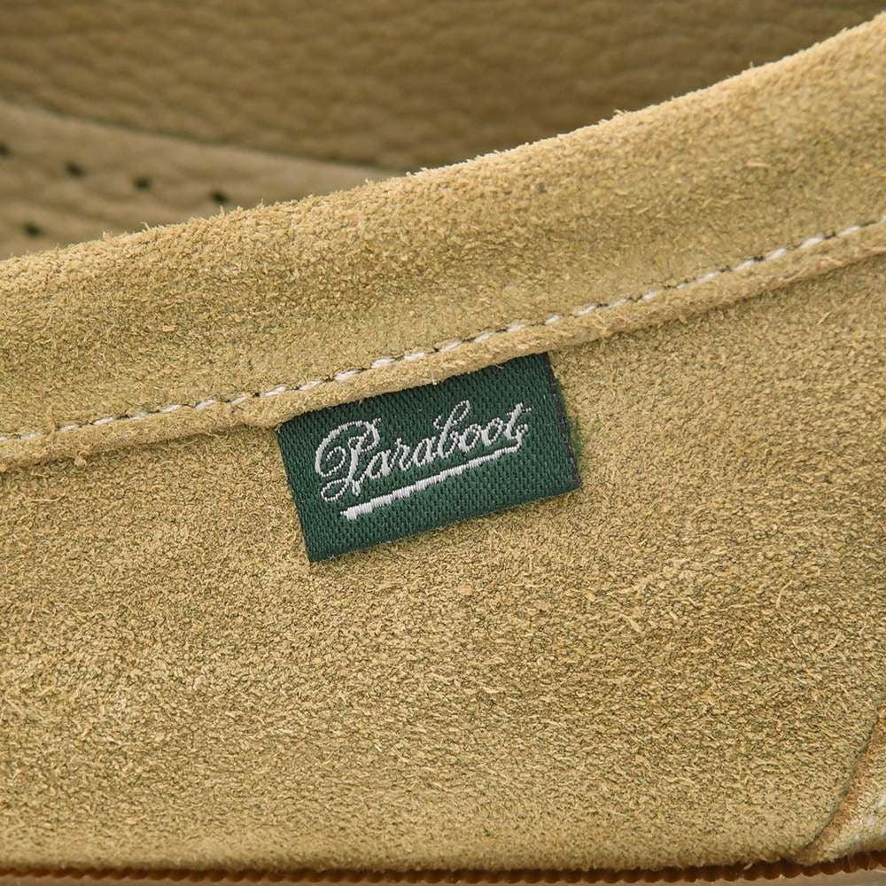 パラブーツPARABOOTコインローファーメンズCORAUXコローライトベージュベロアスエードレザーMARINEソールスリッポンブレイク製法フランス製国内正規品でらでら公式ブランド