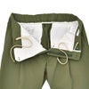 【preSALE!20%off】ビーエイブルBEABLEテーパードスラックスメンズ1プリーツパンツRICCARDOコットンストレッチオリーブバックシャーリング仕様ドローコードストレッチ国内正規品でらでら公式ブランド