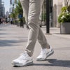 モイスルー360MOISTHROUGH360防水スニーカーメンズ71MICHAELミシェルコラボリサイクルメッシュ素材ホワイト白通気防水機能搭載レースアップシューズでらでら公式ブランド
