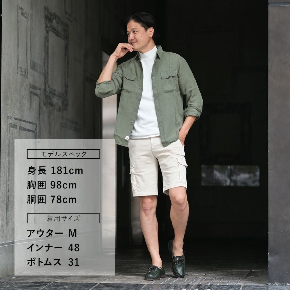 リプレイREPLAYカーゴショーツメンズストレッチハーフパンツHYPERFLEXX.L.I.T.E.ハイパーフレックスベージュVANNIEレギュラーフィットコットンツイル生地国内正規品でらでら公式ブランド