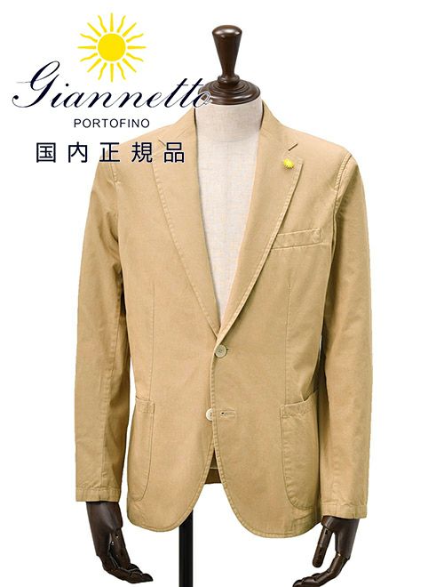ジャンネット GIANNETTO シャツジャケット メンズ CORALLO コラッロ