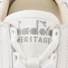 ディアドラヘリテージDIADORAHERITAGEレザーシューズメンズスニーカービーエリート84B.ELITE84カーフレザーホワイト×シルバーラバーソールレースアップ国内正規品でらでら公式ブランド