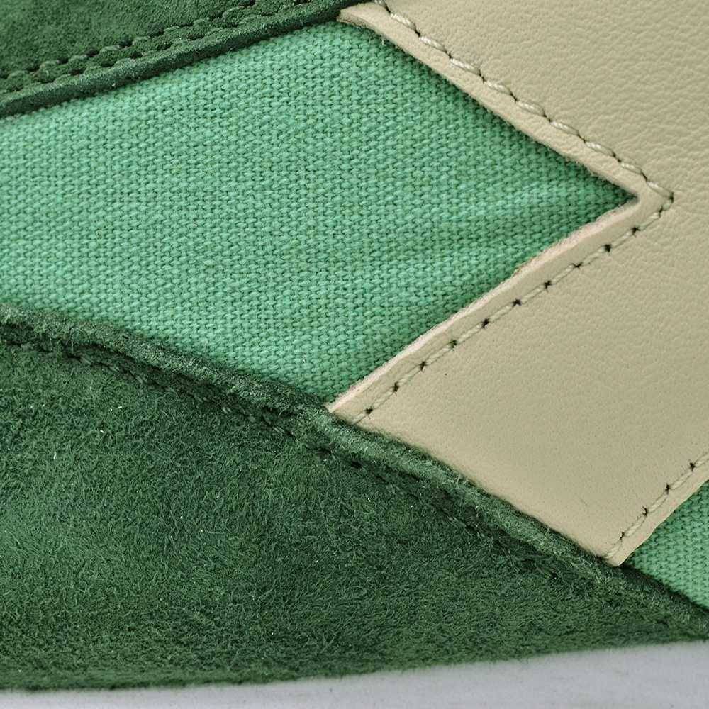 ディアドラヘリテージDIADORAHERITAGEスニーカーメンズローカットシューズエキップEQUIPECANVASSWEVOキャンバス×スエードライトグリーン×グリーンラバーソール国内正規品でらでら公式ブランド